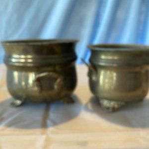 Brass pots